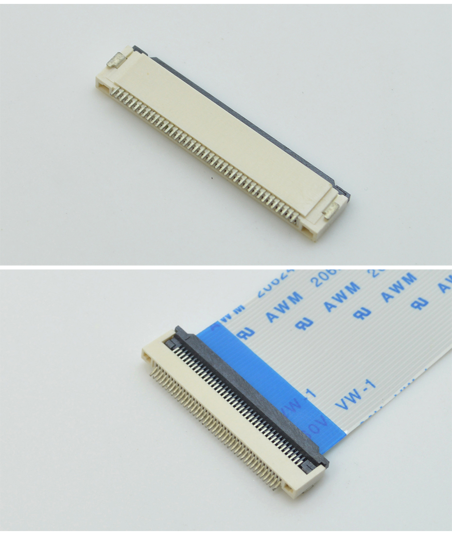 FFC/麻豆免费电影插座0.5MM座子30P/32pin/33p/34p/35p/36针翻盖下接,麻豆91在线免费观看