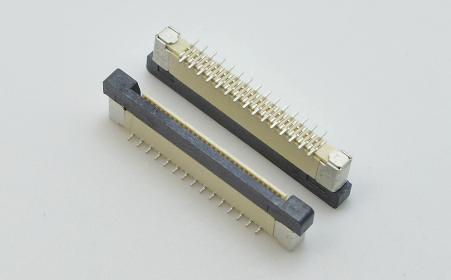 0.5mm-16P/18/20/22/24/25/30Pin针反脚立贴带锁 交叉错位拉锁,麻豆91在线免费观看