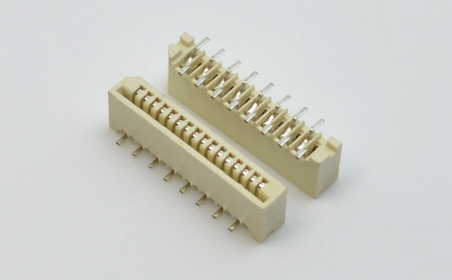 1.0mm间距单面接立贴连接器 1.0mm-11P接插件11芯,麻豆91在线免费观看