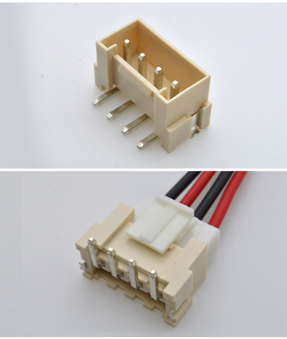 VH3.96立式贴片连接器 SMT 2P-6P立贴接插件 环保耐高温带扣插座,麻豆91在线免费观看